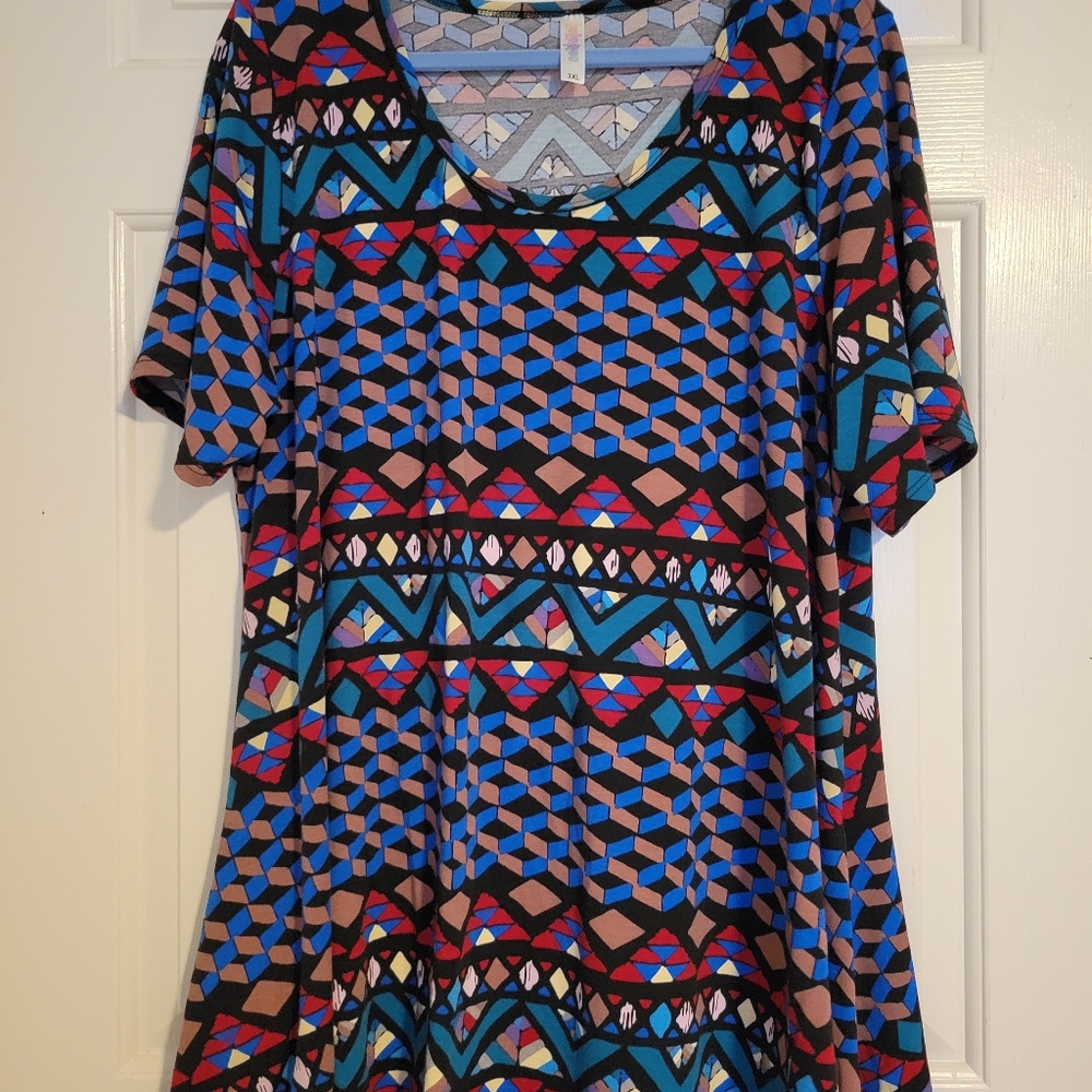 LuLaRoe 3X Perfect Ts Lot of 2